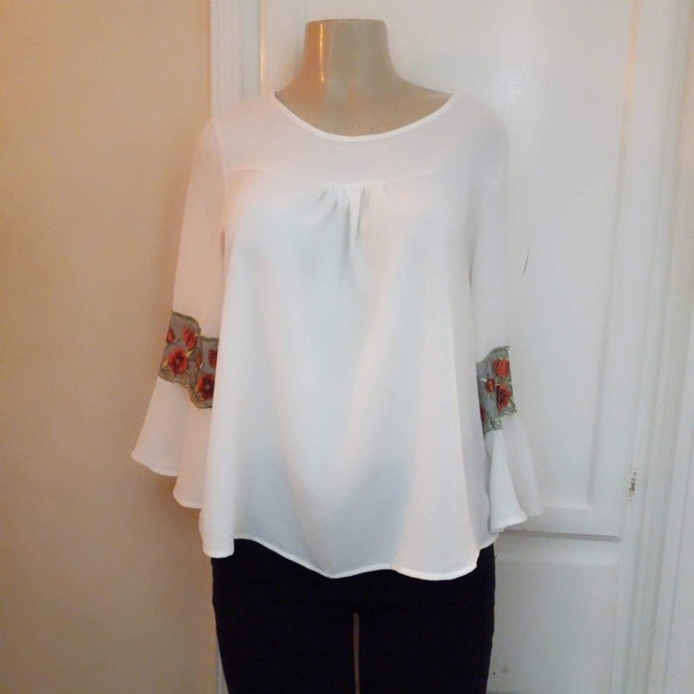 Lucky too flowered blouse